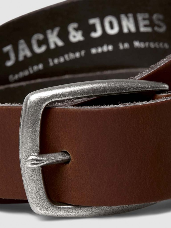 Cinturon Hombre Marrón Jack & Jones
