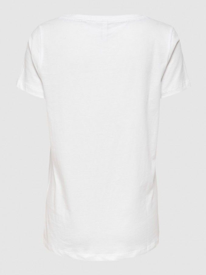 Camiseta Mujer Blanco Only
