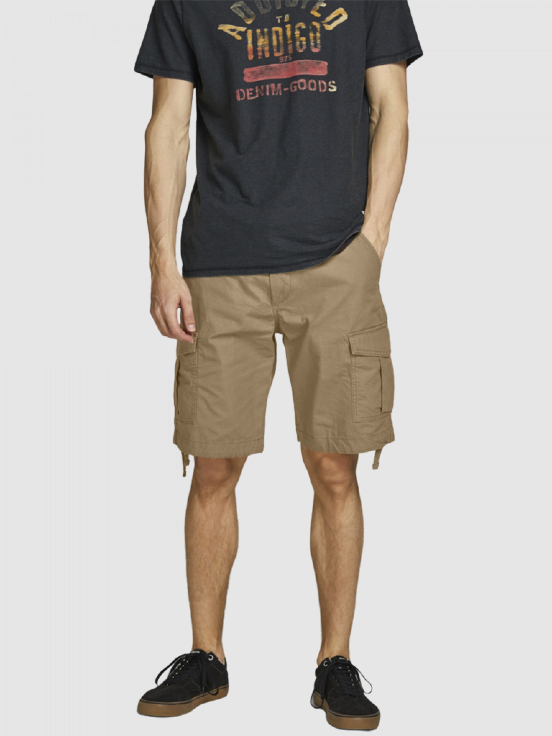 Pantalones Cortos Hombre Verde Jack & Jones