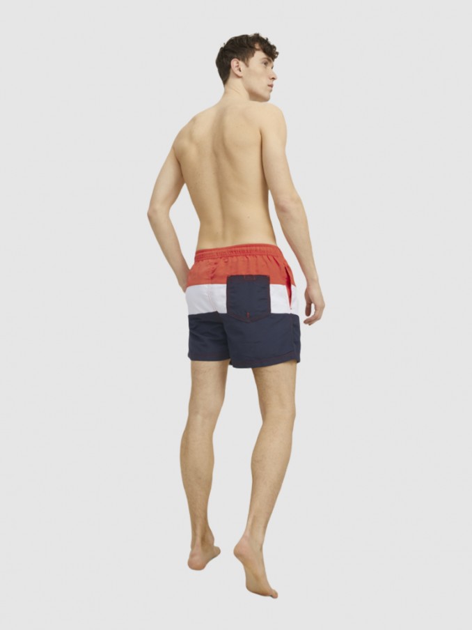 Pantalones Cortos Hombre Rojo Jack & Jones