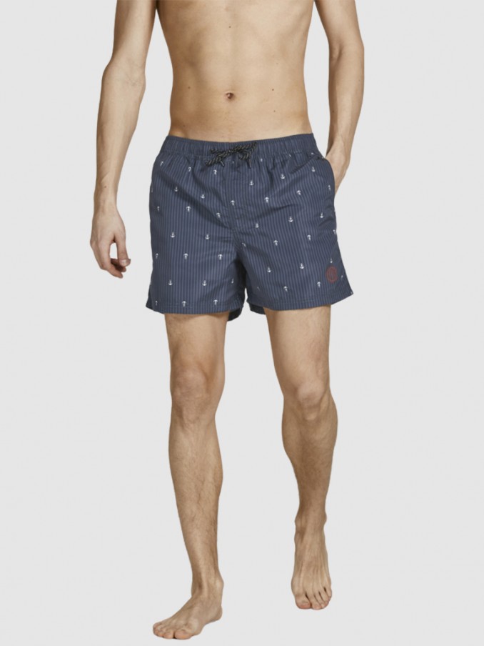 Pantalones Cortos Hombre Azul Marino Jack & Jones