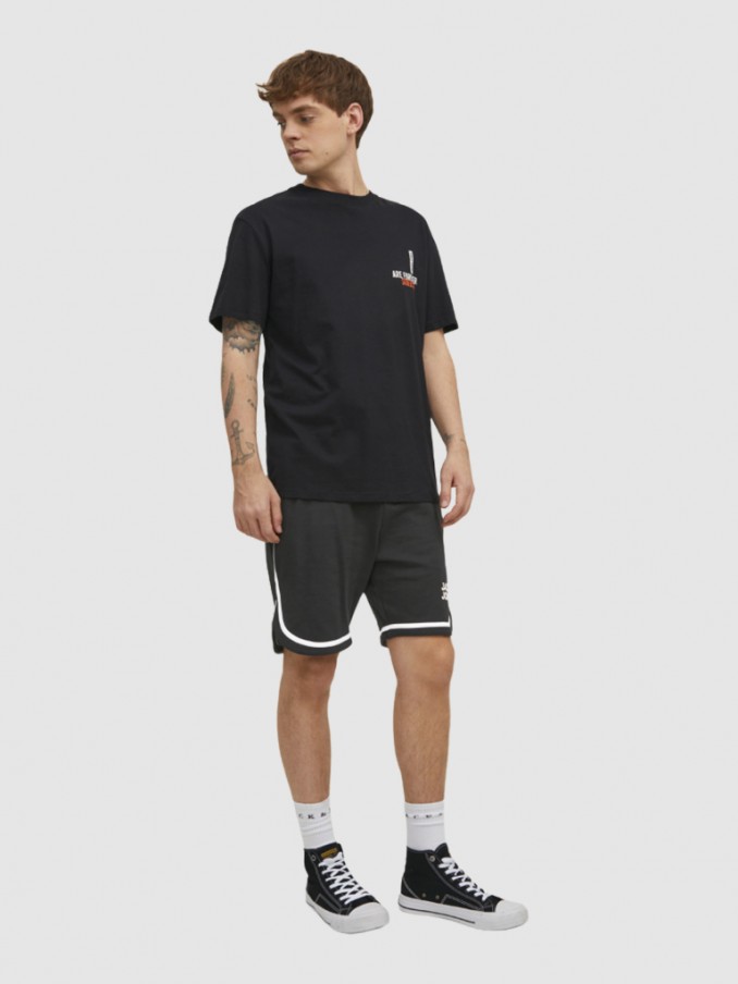 Pantalones Cortos Hombre Negro Jack & Jones