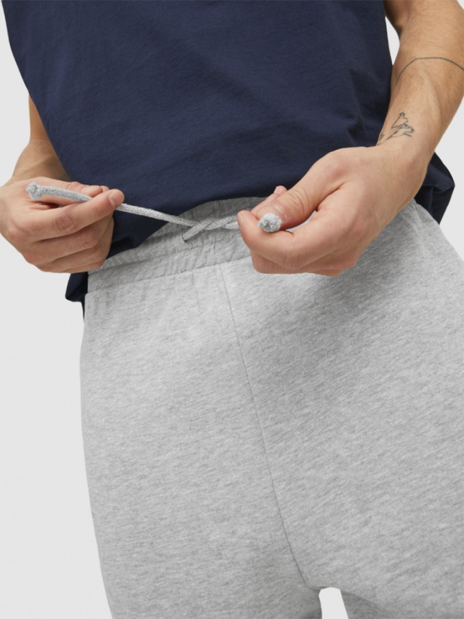 Pantalones Cortos Hombre Gris Jack & Jones