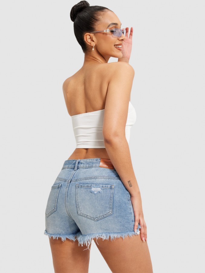 Pantalones Cortos Mujer Jeans Ligeros Only
