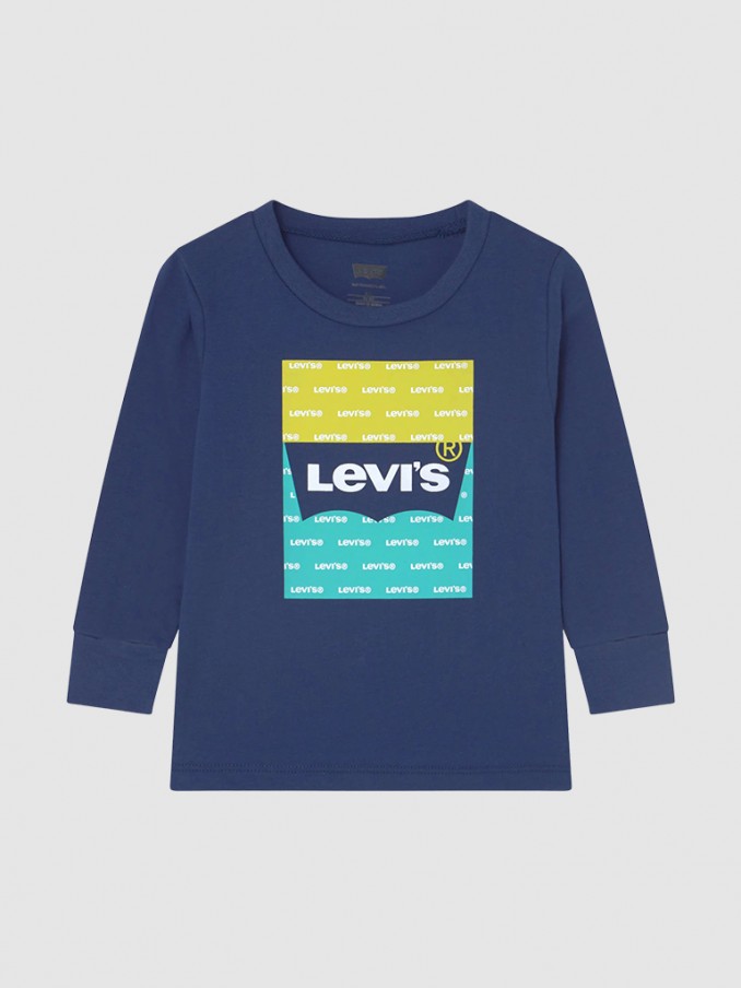 T-Shirt Baby Boy Dark Blue Levis