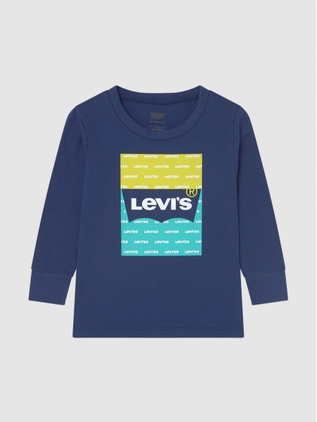 T-Shirt Bebé Menino Logo Levis