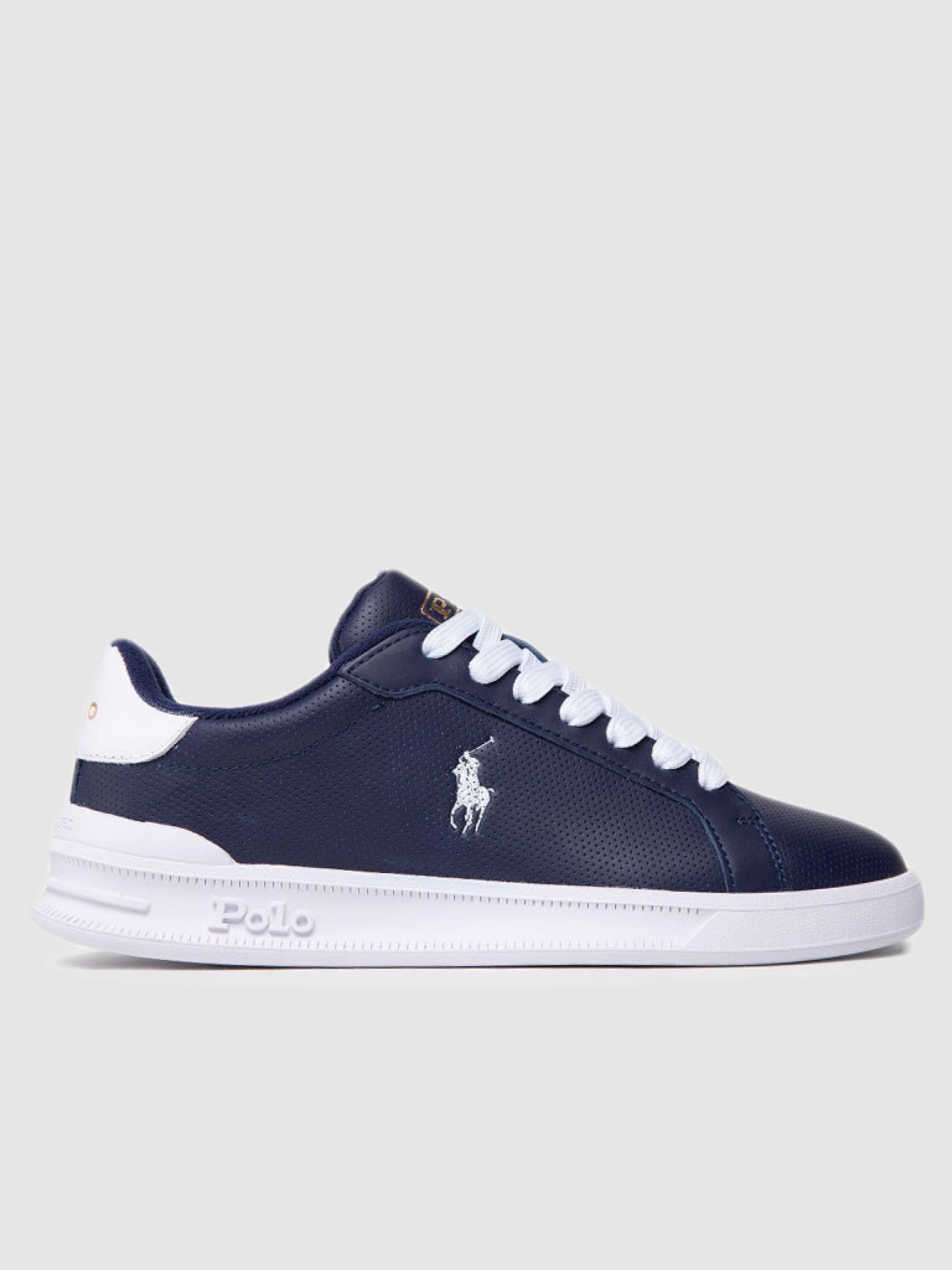 Sneakers Man Navy Blue Polo Ralph Lauren 809829825003 809829825003.38 Mellmak