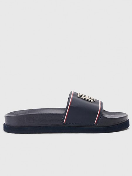 Chanclas Mujer Azul Marino Tommy Jeans