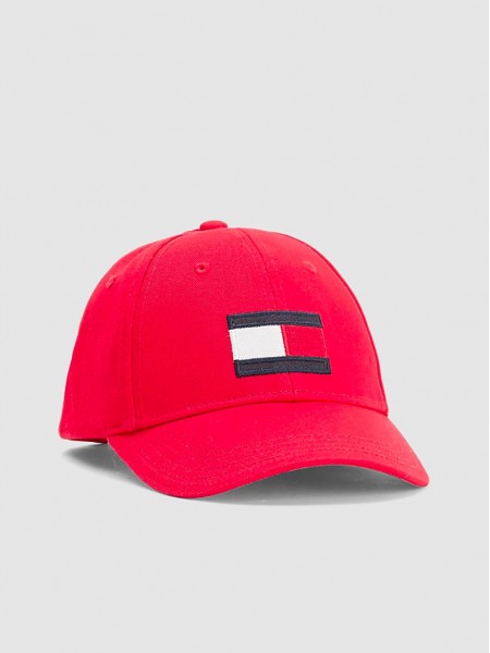 Hat Boy Red Tommy Jeans Kids