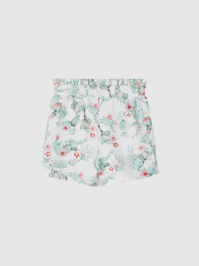 Pantalones Cortos Niña Blanco Name It