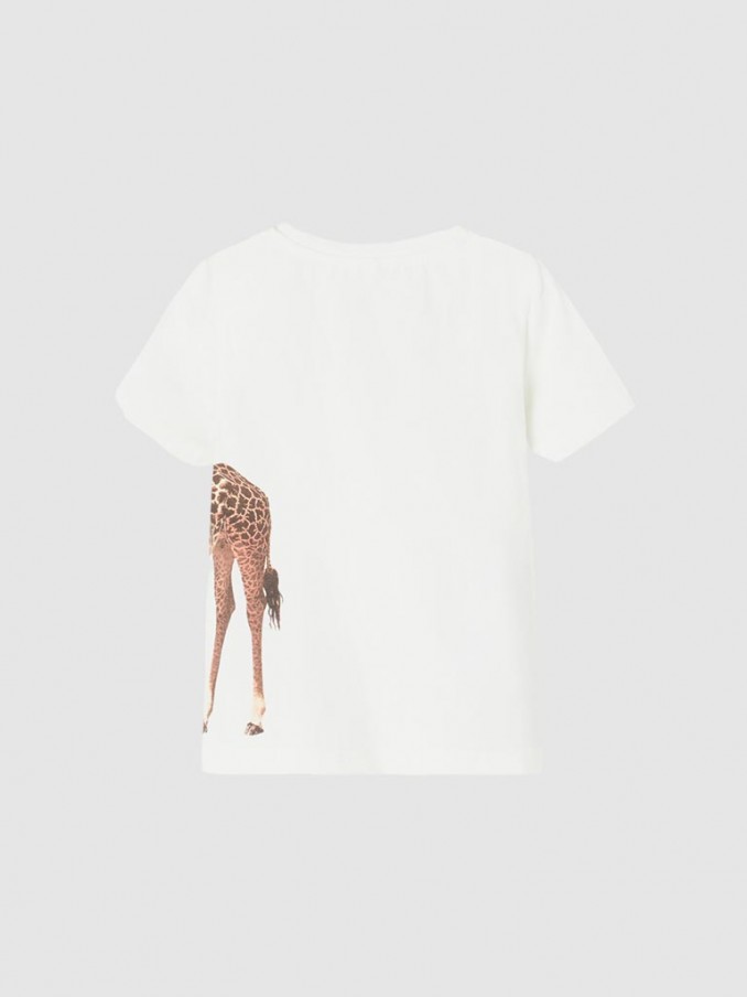 Camiseta Niño Crema Name It