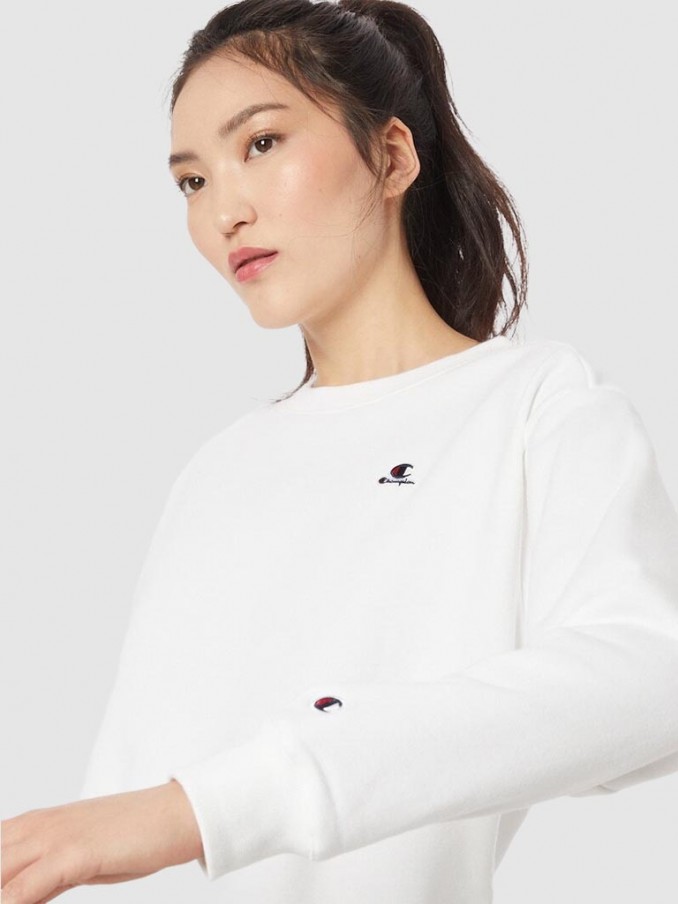 Sweatshirt Mulher Crewneck Champion