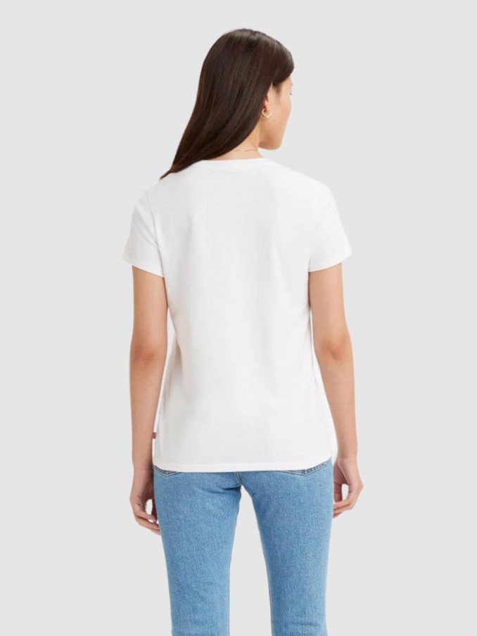 Camiseta Mujer Blanco Levis