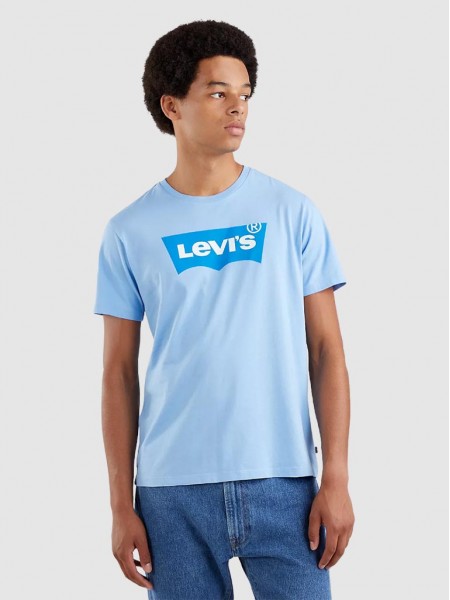 T-Shirt Man Light Blue Levis