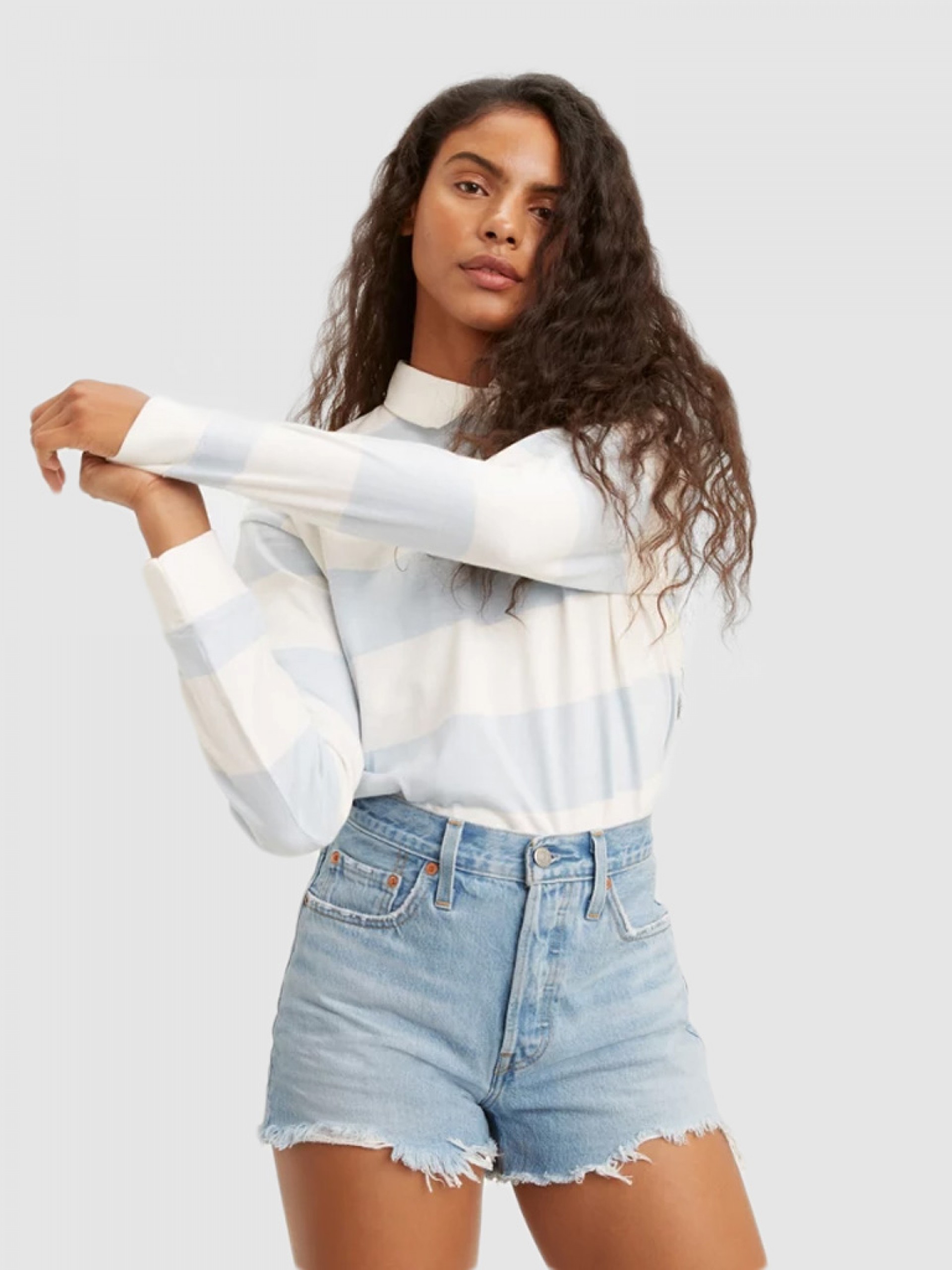 Pantalones Cortos Mujer Levis