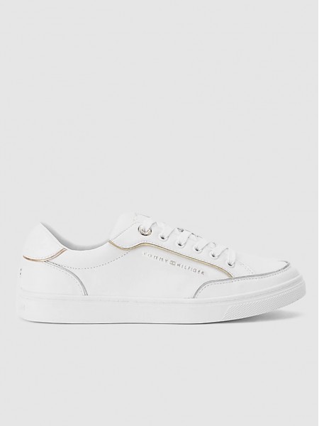 Sneakers Woman White Tommy Jeans