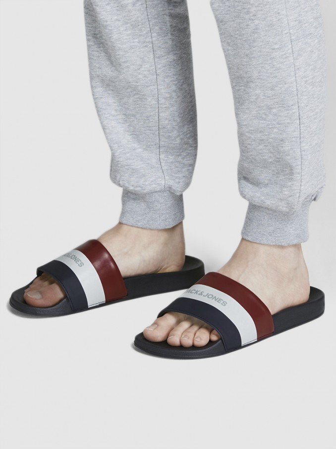 Chanclas Hombre Azul Marino Jack & Jones
