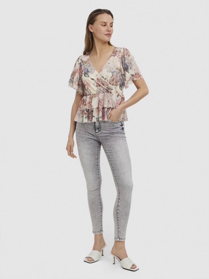 Blusa Mujer Florales Vero Moda