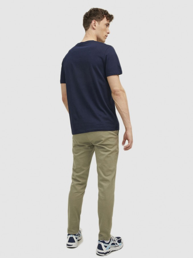 Camiseta Hombre Azul Marino Jack & Jones