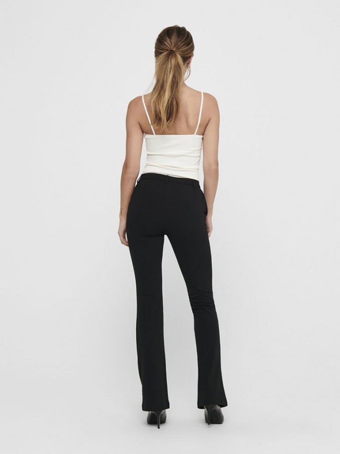Pantalones Mujer Negro Only