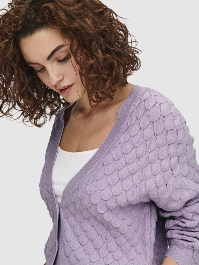 Chaqueta Mujer Lila Only
