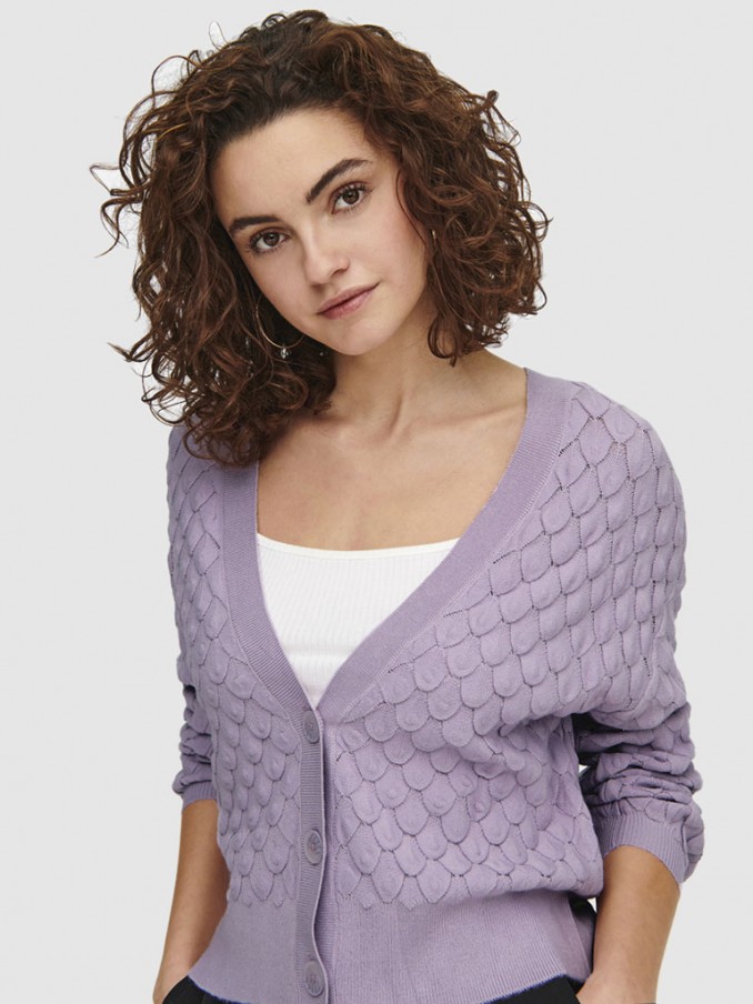 Chaqueta Mujer Lila Only