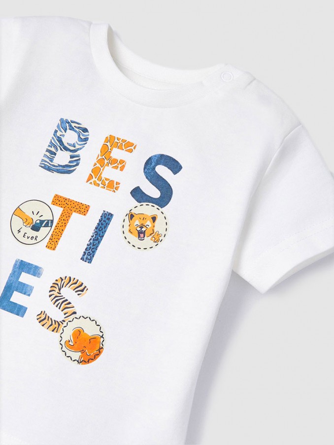 T-Shirt Bebé Menino Besties Mayoral