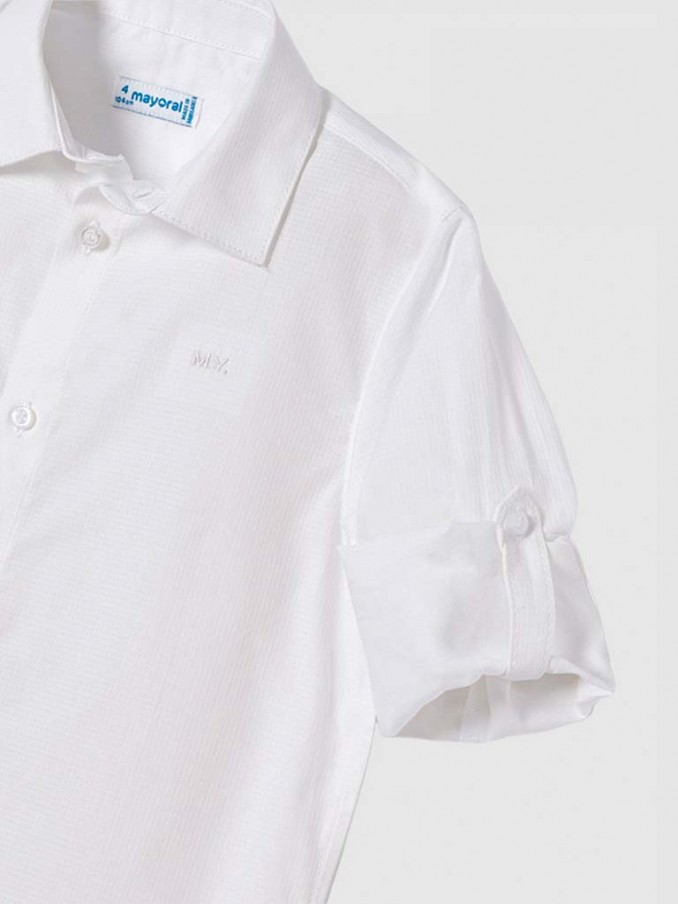 Camisa Ni�o Blanco Mayoral