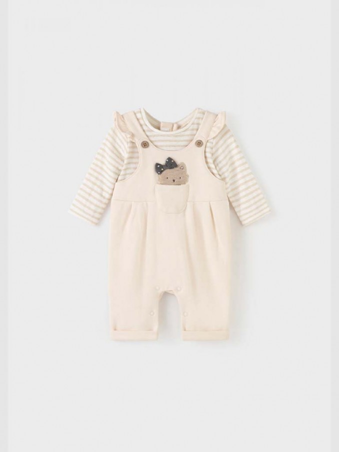 Conjunto Bebe Niña Beige Mayoral