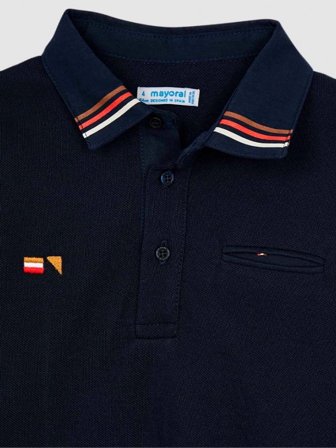 Polo Niño Azul Marino Mayoral