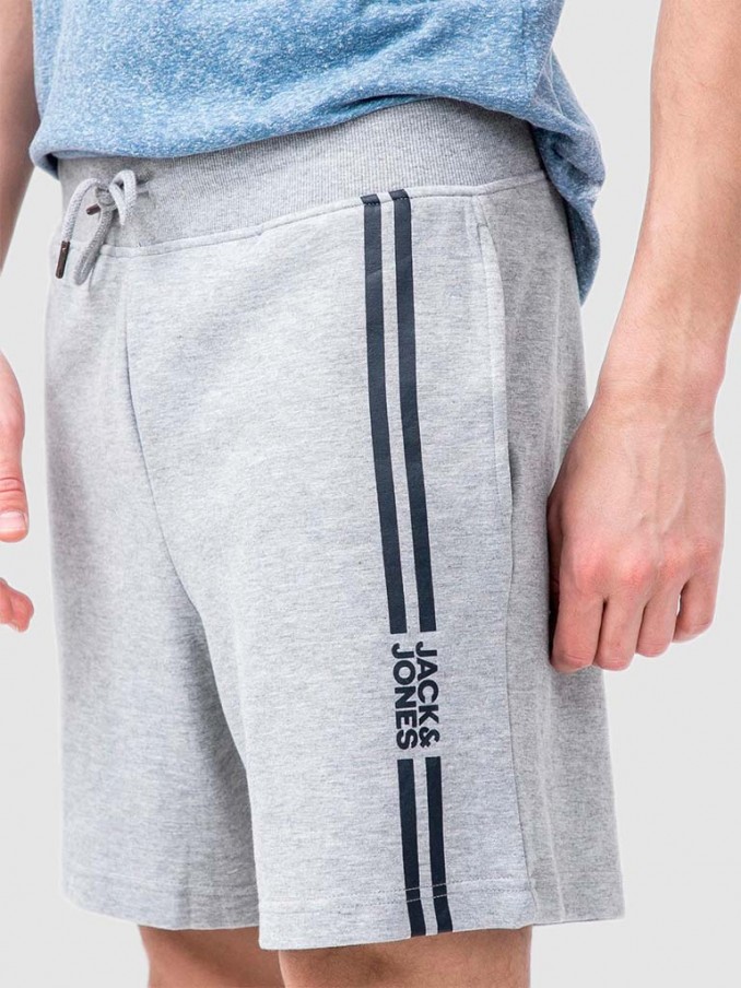 Pantalones Cortos Hombre Gris Jack & Jones
