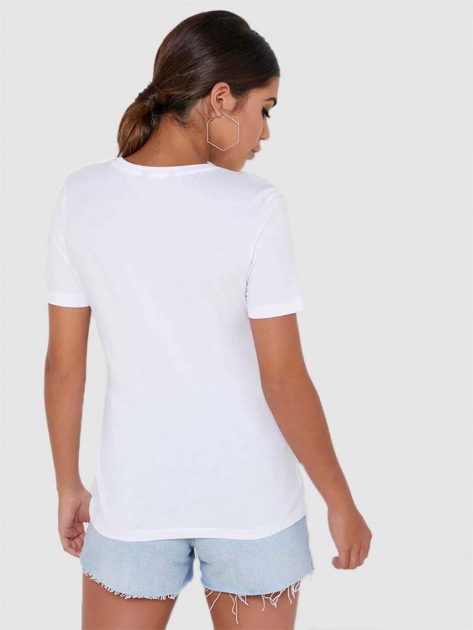 Camiseta Mujer Blanco Only