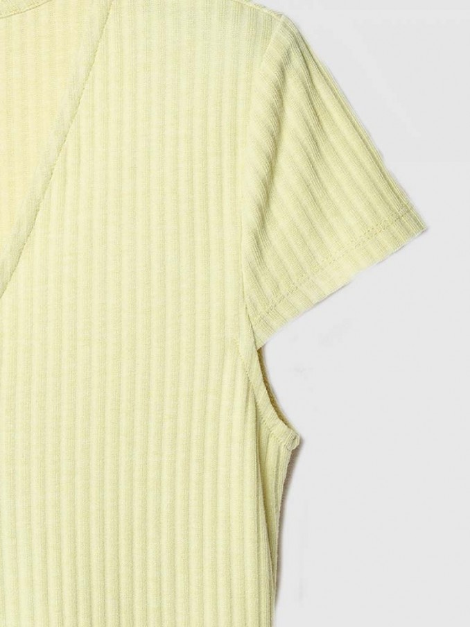 Vestido Mujer Verde Limón Only