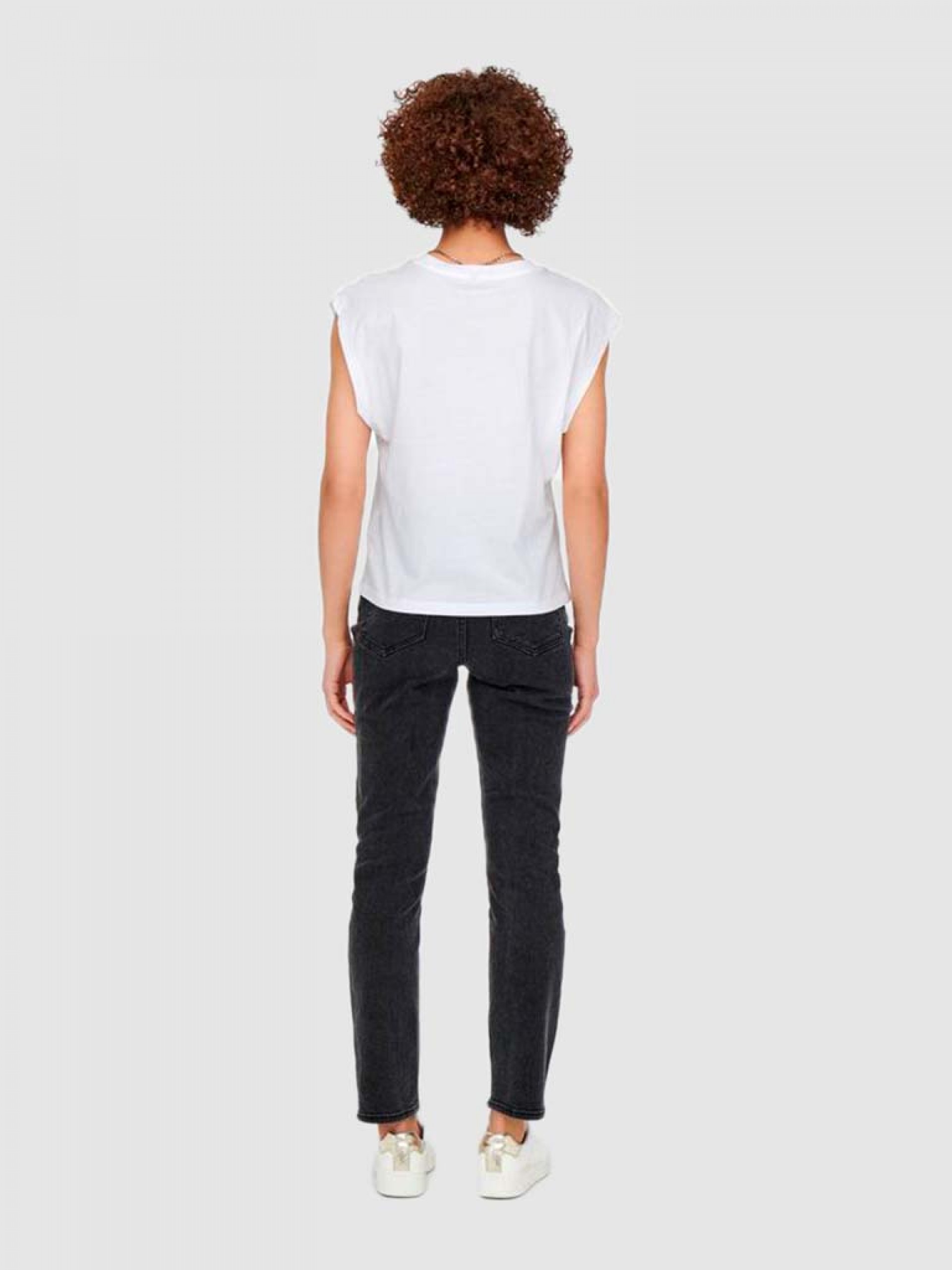 Camiseta Mujer Blanco Only