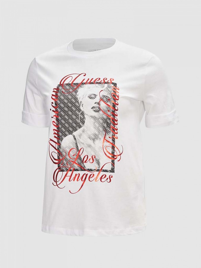 Camiseta Mujer Guess