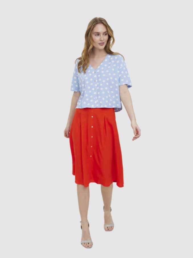 Shirt Woman Blue Vero Moda