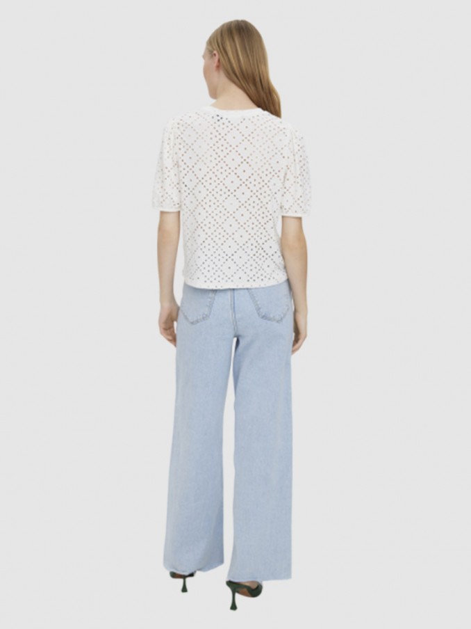 T-Shirt Woman White Vero Moda
