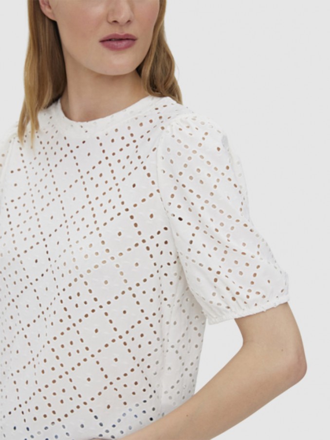 T-Shirt Woman White Vero Moda