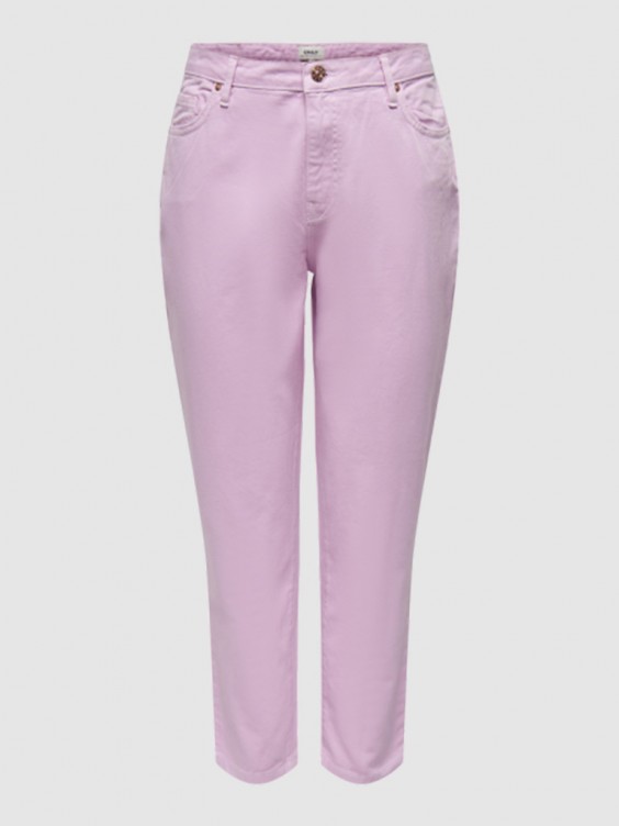Pantalones mujer lila