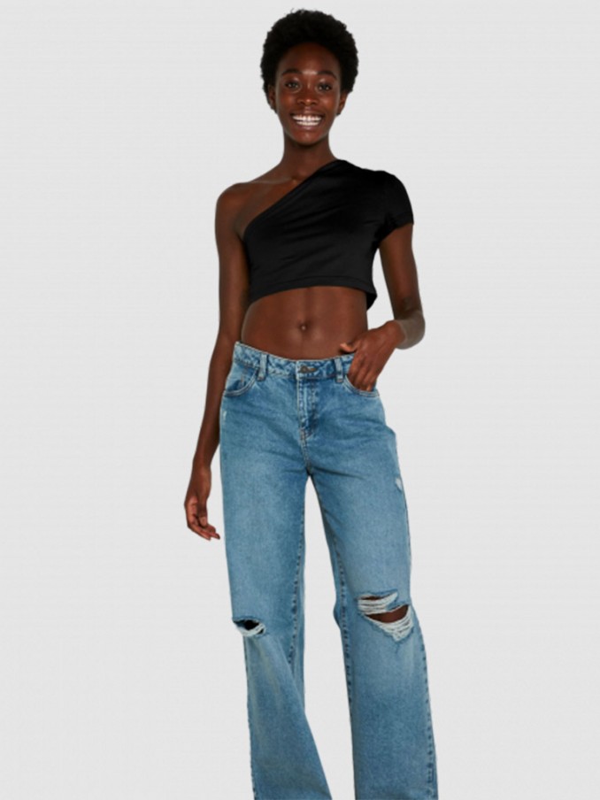 Blusa Mujer Negro Noisy May