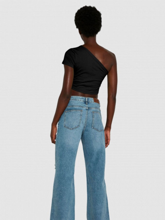 Blusa Mujer Negro Noisy May