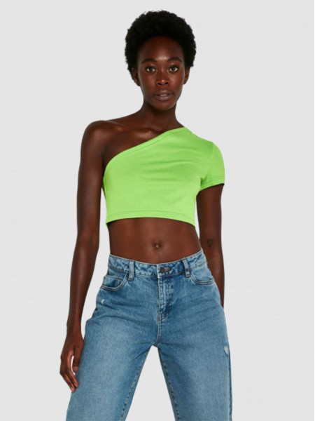 Blusa Mujer Verde Noisy May