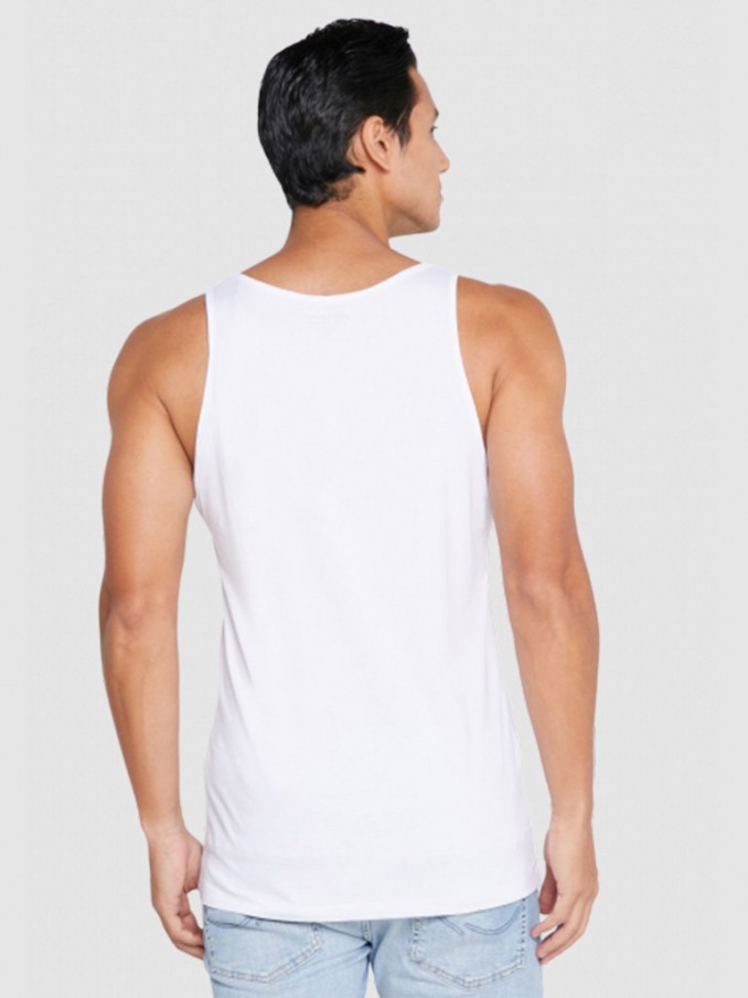 Camiseta Hombre Blanco Jack & Jones