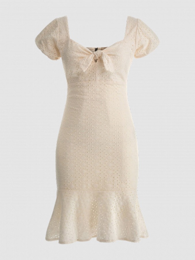 Vestido Mujer Crema Guess