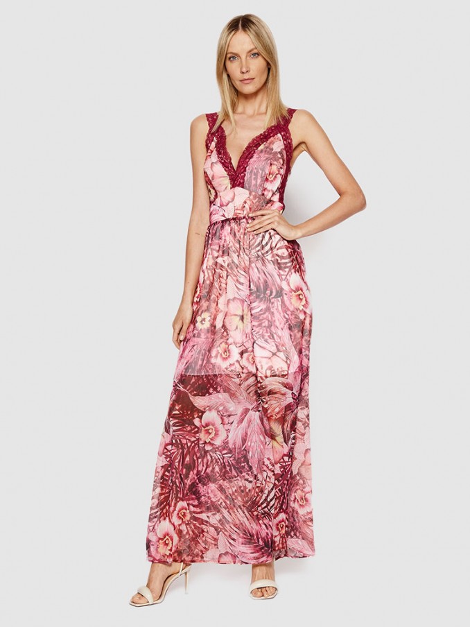 Vestido Mujer Imprimir Guess