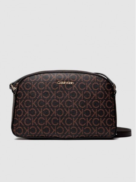 Handbag Woman Dark Brown Calvin Klein