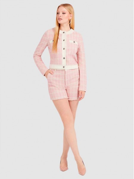 Pantalones Cortos Mujer Guess Pantalones Cortos Mujer Guess