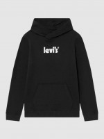 Sweatshirt Boy Black Levis Sweatshirt Boy Black Levis