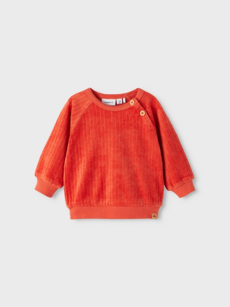 Sweatshirt Baby Boy Orange Name It