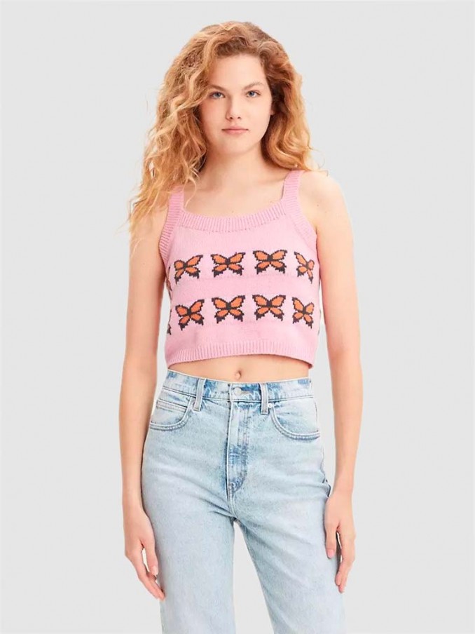 Blusa Mujer Rosa Levis